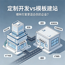 湖州建站-定制开发vs模板建站：哪种方案更适合你的企业？