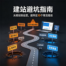 南浔建站-建站避坑指南：从规划到运营，避开这10个常见错误